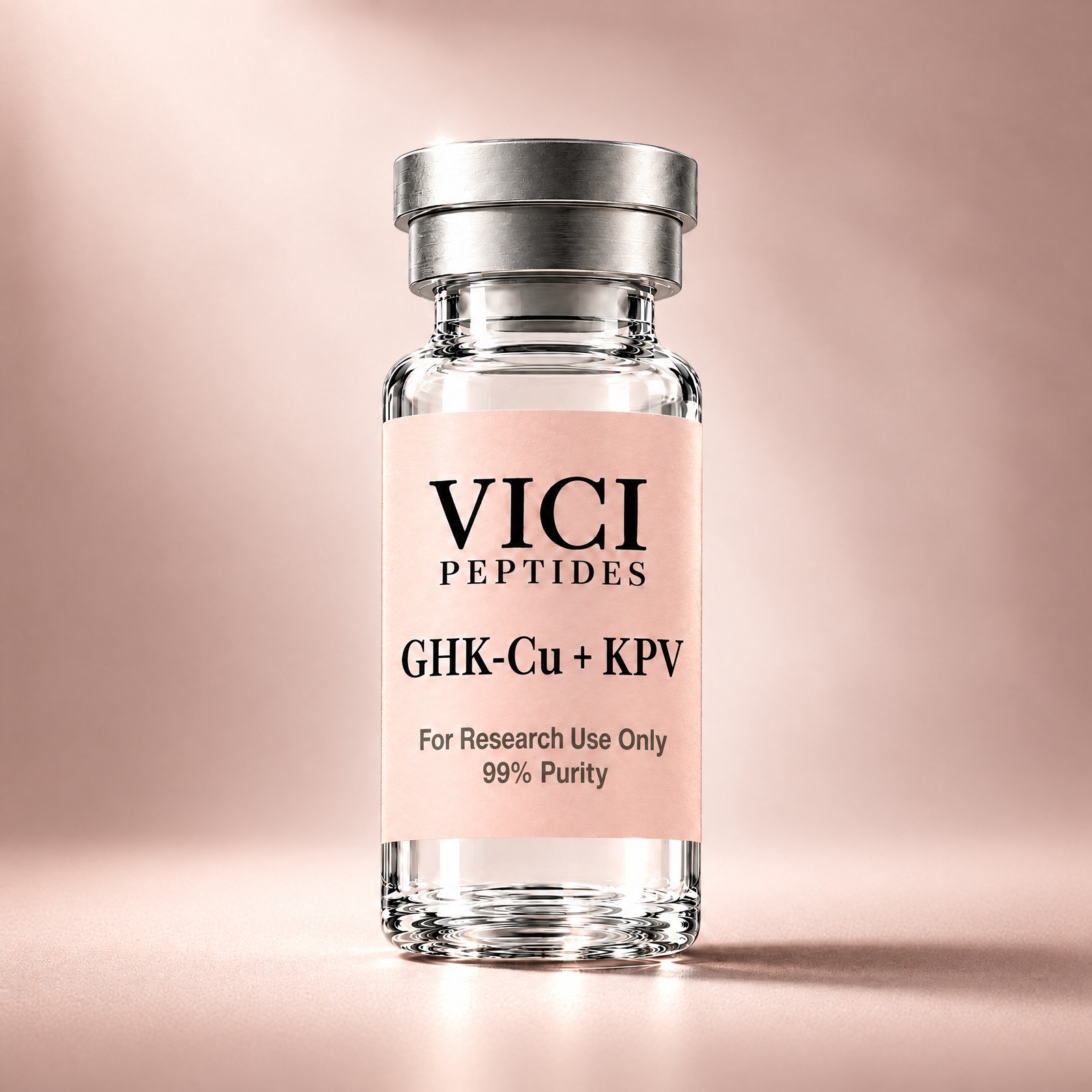 GHK-Cu + KPV 100mg + 10mg — the vendor's own product photo